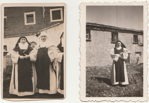 Lote 3 Fotos Religiosas* Monjas Dominicas España 1966* (Usado)