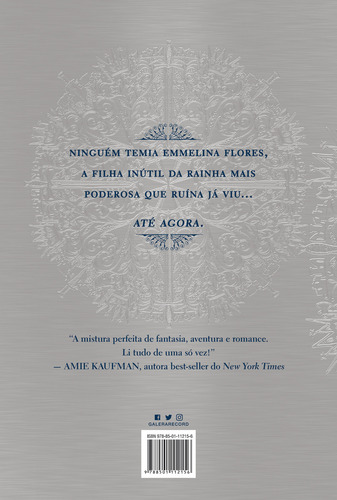 Ruína, de Tintera, Amy. Trilogia Ruína Editorial Galera, capa mole em português, 2017