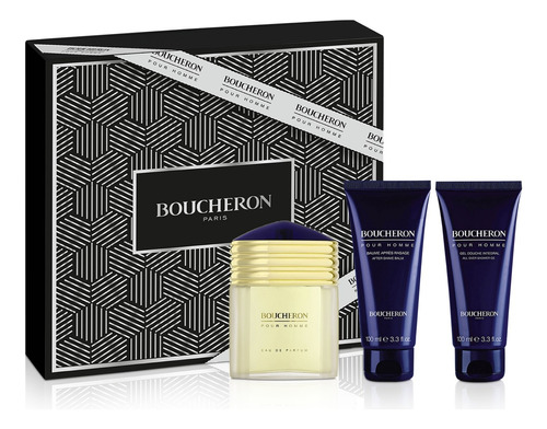 Boucheron Pour Homme Set Edp 100ml + After + Gel Original