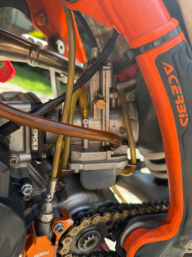 Ktm Sx 85 Convertida Para Pista, Con Equipo Adicional