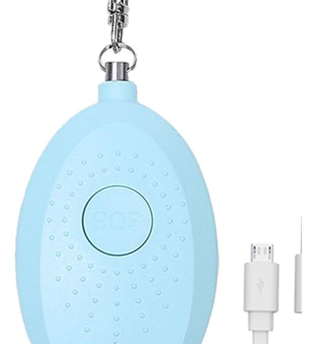 Alarma Personal For Mujeres 130db Llavero De Alarma De