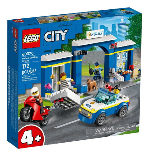 Lego 60370 City Ciudad Persecución En La Estación De Policía