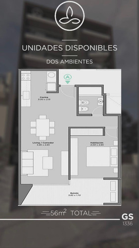 Imagen 6 de 6 de Venta Depto 2 Amb C/balcon De Pozo Villa Bosch