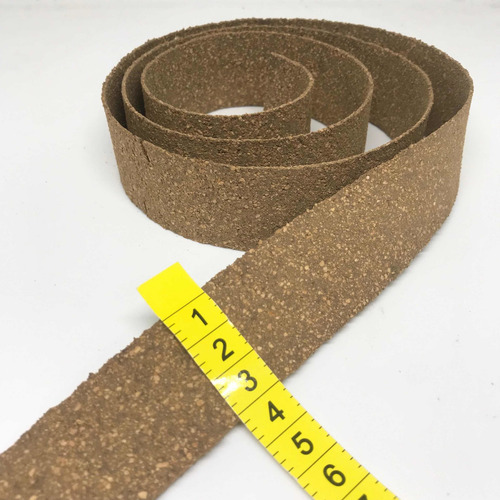 Imagen 5 de 8 de Bisel Corcho Goma 5mm X 1 Metro. (3cm Ancho). Ortopedia