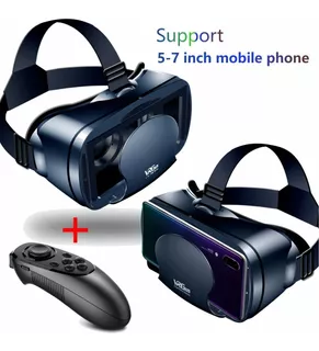 Casco De Realidad Virtual 3d Lentes Vr Con Controladores