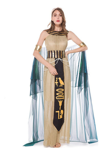 Conjunto De Disfraz De Halloween Estilo Cleopatra