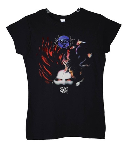 Polera Mujer Necrodeath Into The Macabre Metal Abominatron