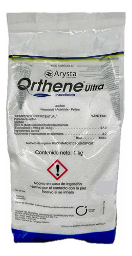 Orthene Ultra Insecticida Acefate PuLGón Trips Picudo 1 Kg