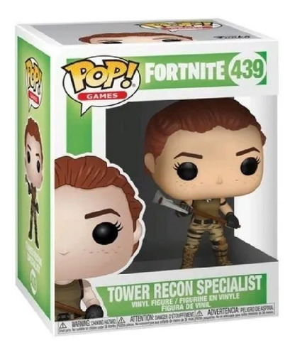 Funko Pop 439 Fortnite Tower Recon Specialist Playking