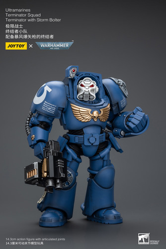 Figura Warhammer 40k Joytoy Terminator Wiht Storm Bolter