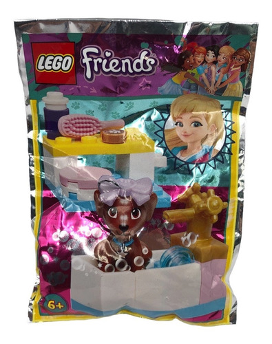 Figura Lego Friends Perro En Bañera Minifigura