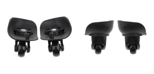 2 Pares De Ruedas Giratorias De Equipaje De De Maleta Llanta