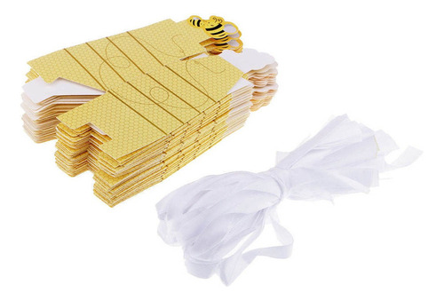 50 Cajas De Regalo De Abejas Pequeñas Y Lindas Para Bodas, P