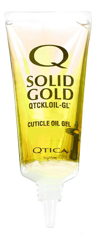 Qtica Gel De Aceite Para Cuticulas De Oro Solido, 0.5 Oz