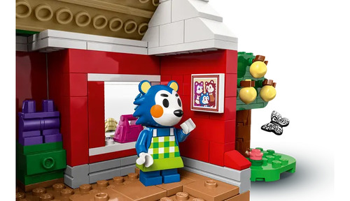Kit de construcción Lego Animal Crossing Tienda de ropa de las Hermanas Manitas 77055