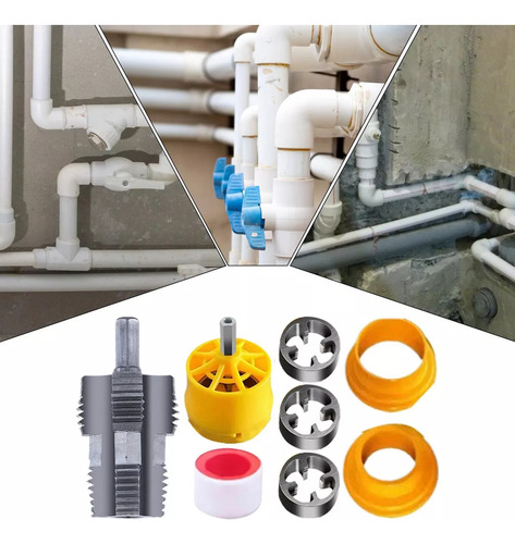 Juego De Herramientas Para Roscado De Pvc, Npt Pipe, Tr