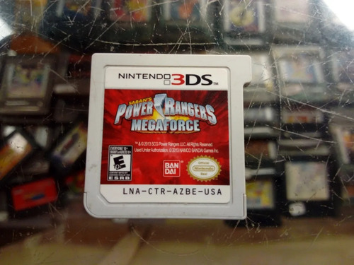 Power Ranger Megaforce Nintendo 3ds (Usado)