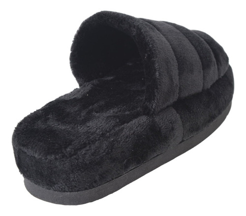 Imagen 5 de 6 de Pantuflas Mujer Teddy Invierno Piel Calentitas Cómoda Suave
