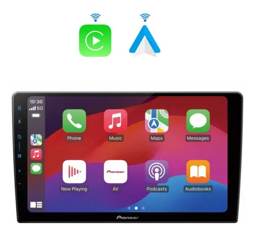 Radio Pioneer 9 Pulgadas Carplay Android Auto Inalámbrico