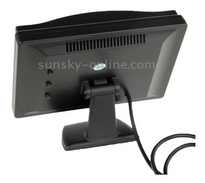 Monitor Vehiculo Lcd Color Pantalla 5 Tft Seguridad