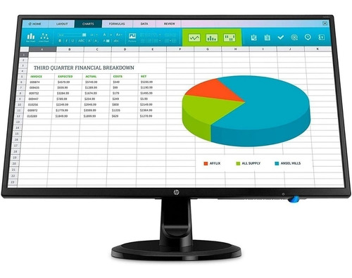 Monitor 24 Led Hp N246v 1920x1080 Hdmi Dvi Vga 60hz Cuotas