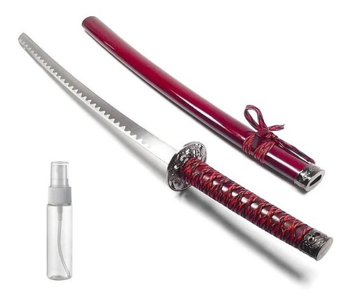 Espada Katana Daito Samurai Aço + Suporte + Lubrificante.