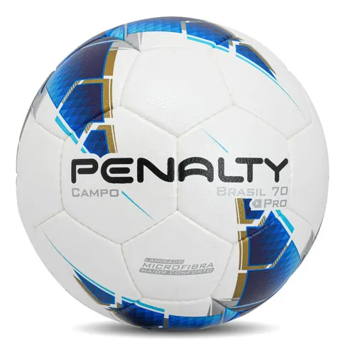 Bola De Campo Brasil 70 Pro N4 Xxiii Cor Azul Penalty | Frete grátis