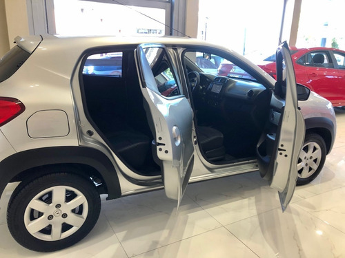 Renault Kwid 1.0 66cv Intense Full Año 2018 Gris Claro Nuevo