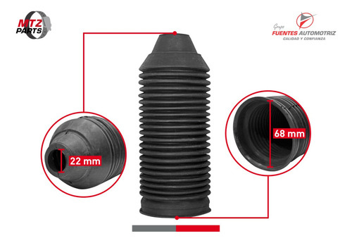 Tope Rebote Delantero Izq O Der Vw Sharan 1.8t 2001 2002