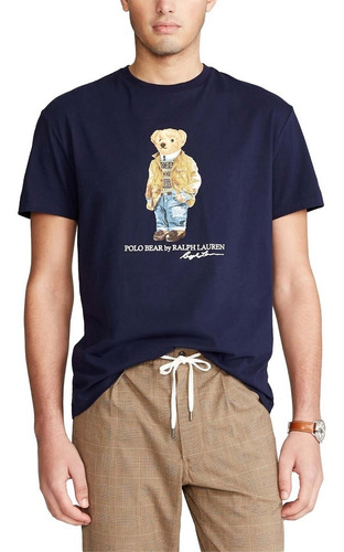 Camiseta Polo Bear Oso Remeras Blanca Importada