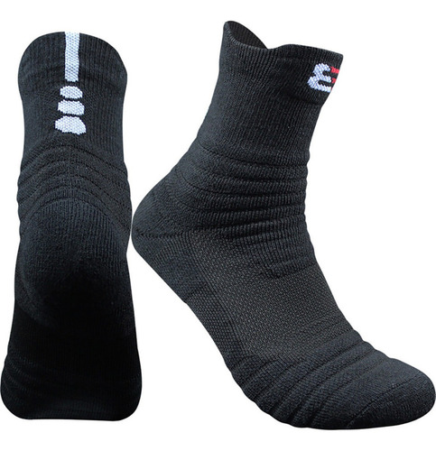 Wqw Calcetines De Tenis De Algodón Negro For Hombre Con