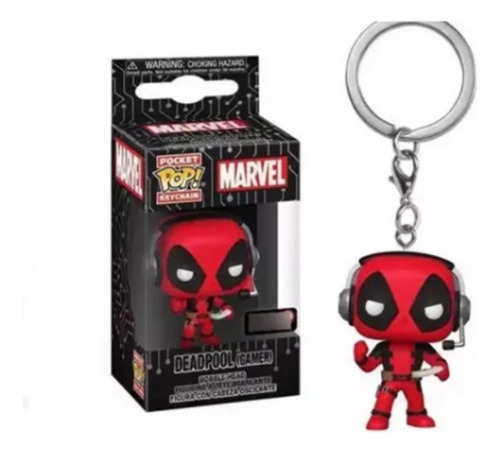 Deadpool Gamer Pocket Pop Llavero