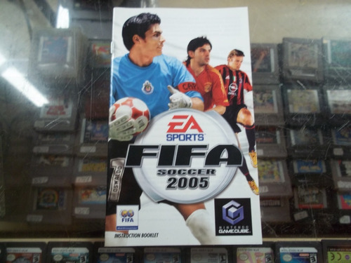 Fifa Soccer 2005 Gamecube Solo Manual O Instructivo