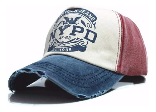 Cap Gorra Vintage New York Nypd Importada 