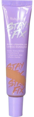 Base de maquiagem líquida Ruby Rose base ruby rose ruby rouse rubi rose Líquida Matte Base Líquida Stay Fix Ruby Rose tom me111 - 29mL