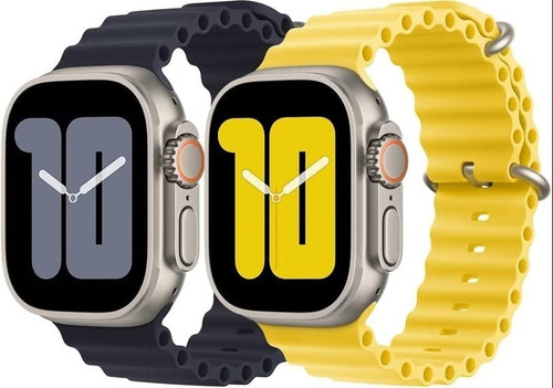 Pulseira Oceano Para Apple Watch Ultra 49mm - Cores