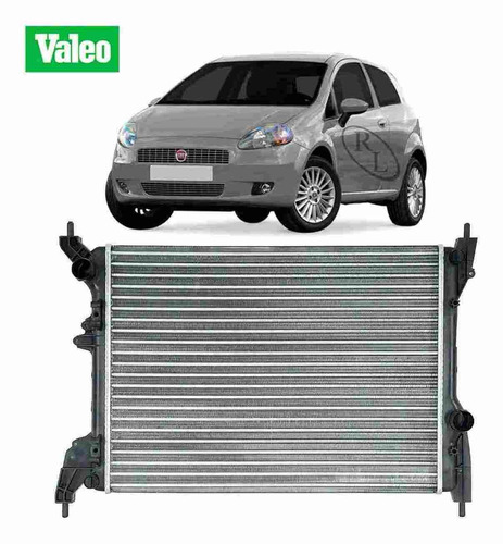 Radiador Punto 1.4 2007 2008 2009 2010 2011 Valeo