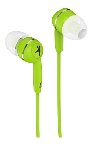Auricular Genius In Ear Microfono Control Llamada Celular Color Verde
