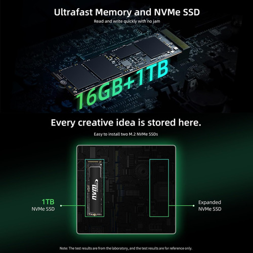 Bmax B6 Power Mini Pc Intel Core Ing7 16gb Lpddr4 Nvme Ssd W