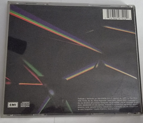 Pink Floyd. Cd. Dark Side Of The Moon. Ind.arg Estándar (Usado)