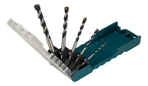 Set Brocas Multimaterial 5pzs (4,5,6,8,10mm) Makita E-14255