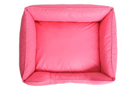 Cama Impermeável M 68x58cm Cor Rosa Pet Finess Cama pet impermeável dupla face