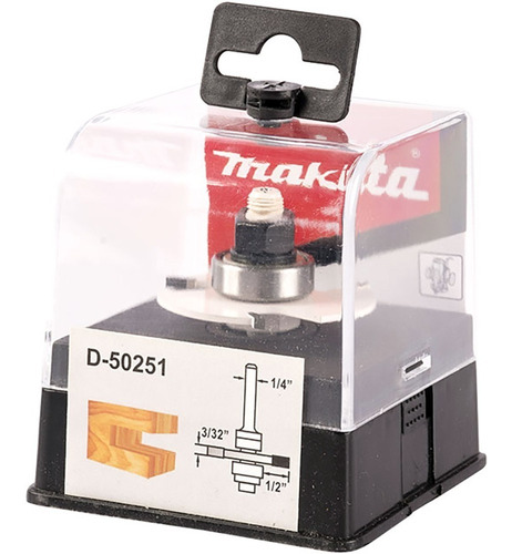 Fresa P/ranurar Makita 1/4x2.4 D-50251  Router Fresadora Bb