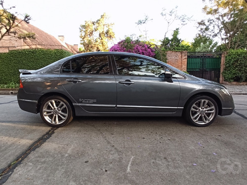 Honda Civic Si 2.0 I-vtec 200 Hp 2008 Cuero Gris Impecable