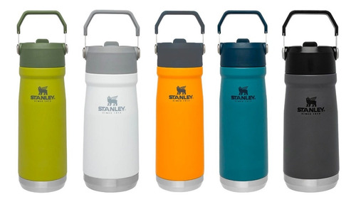 Imagen 2 de 6 de Botella Termica Stanley Flip Straw 650 Ml - Plan B