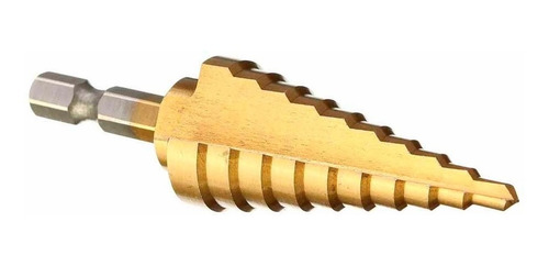 Broca Escalonada Titanio 4-22 Mm ¡envío Gratis!!!