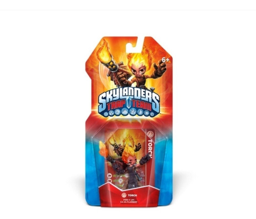 Torch Skylanders Trap Team Figura De Fuego