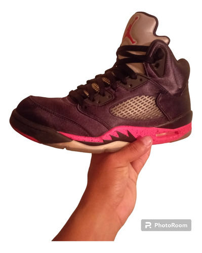 Jordan Originales Retro 5 Satín Bred Talla 42 