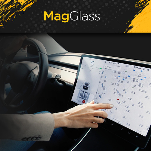 Mica Uhd Para Tesla Model 3 2024 Protectores De Pantalla
