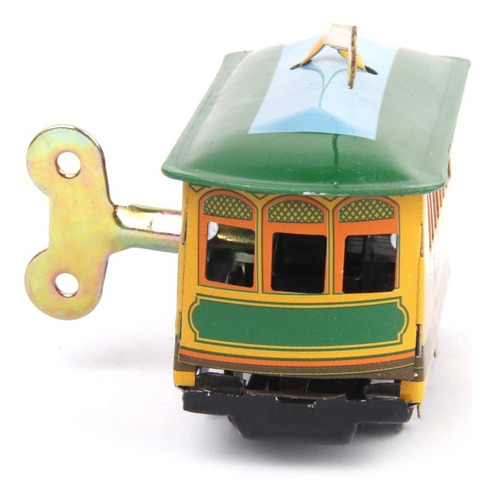 Tram Tin Toy Collectible Gift